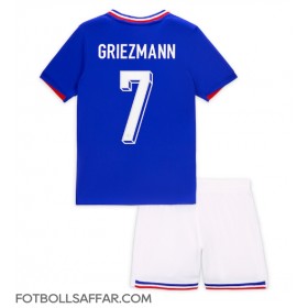 Frankrike Antoine Griezmann #7 Hemmadräkt Barn EM 2024 Kortärmad (+ Korta byxor)